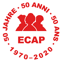 Logo 50 Jahre ECAP